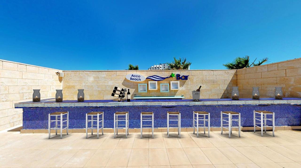 Acco Beach Hotel Acre Esterno foto