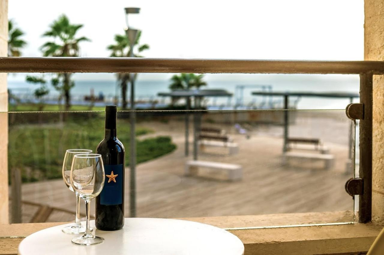 Acco Beach Hotel Acre Esterno foto